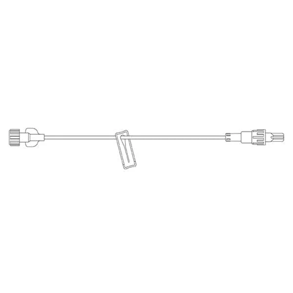 Microbore Extension Set – 7 Inch, Spin Collar, 50/Cs