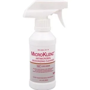 Microklenz Antimicrobial and Deodorizing Wound Cleanser: 1 Bottle, 8 oz, Bottle