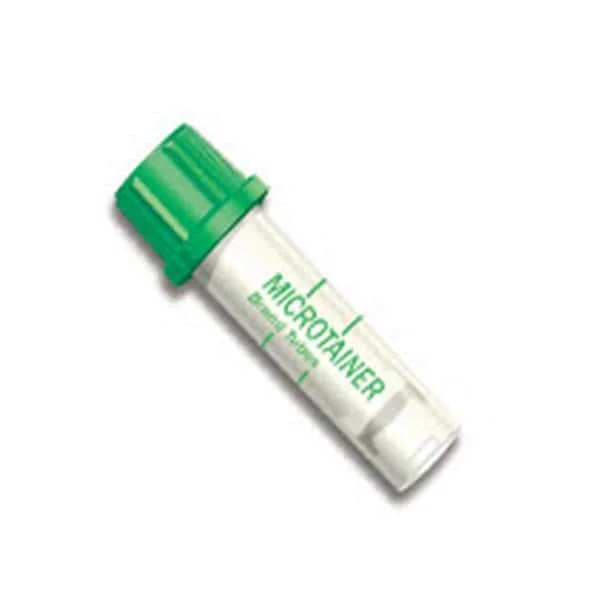Microtainer Capillary Tube Green Cap 200-400ul McrGrd Twst Asst Clsr Plstc