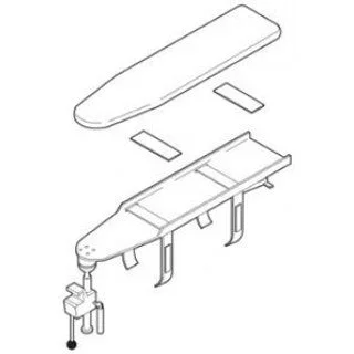 Midmark Ritter 230 Exam Table Articulating Armboard Assembly For 230 Exam Table – 9A81001-999