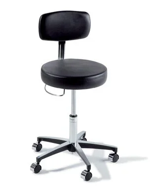 Midmark Ritter 277 Classic Series Air Lift Exam Stool Pneumatic Height Adjustment 5 Casters Shadow – 277-002-232