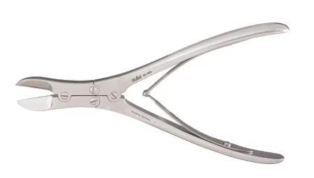 Miltex Bone Cutting Forceps Ruskin 7-1/2 Inch Surgical Grade Stainless Steel NonSterile NonLocking Spring Handle Straight Cutting Tip – 25-384