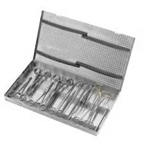 Miltex INSTRUMENT SET, FELINE SPAY 18STR W/STORAGE CASSETTE – 6820