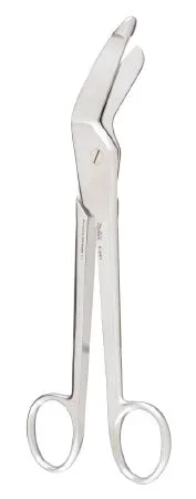 Miltex Miltex Bandage Scissors Hercules 7-1/2 Inch Length Surgical Grade Stainless Steel NonSterile Finger Ring Handle Curved Blade Blunt/Blunt – 5-547