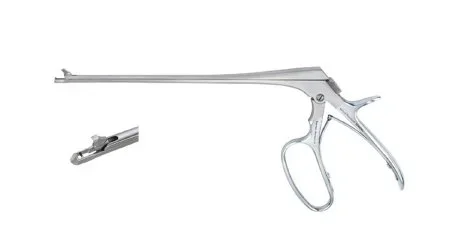 Miltex Miltex Biopsy Forceps Baby Tischler 7-3/4 Inch OR Grade Stainless Steel (German) NonSterile w/Lock Pistol Grip Handle w/Spring 2.3 X 4 mm Mini Bite w/Single Tooth on Both Jaws – 301462WL