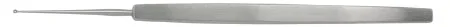 Miltex Miltex Chalazion Curette Skeele 5 Inch Length Single-ended Solid Flat Handle 1 mm Tip Round Cup Tip with Serrated Edge – 18-520