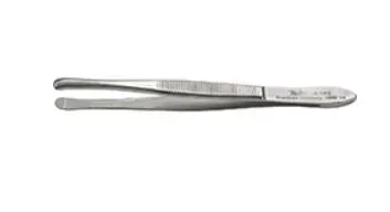 Miltex Miltex Cilia Forceps Bergh 3-1/2 Inch OR Grade Stainless Steel (German) NonSterile NonLocking Thumb Handle Straight Smooth Tip – 18-1102