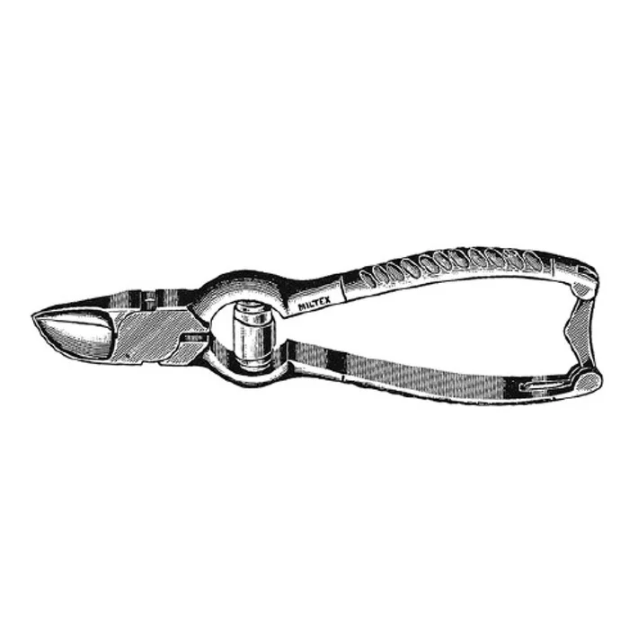 Miltex Nail Nippers, Concave Jaw Nail Nippers, Concave Jaws, 5-1/2″, Chrome, Miltex 40-205 – 98NIP1-18