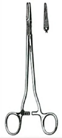 Miltex Needle Holder 7-1/8 Inch Serrated Jaws Finger Ring Handle – 35278