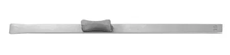 Miltex Padgett Osteotome Rubin 10 mm Straight Blade OR Grade Stainless Steel NonSterile 6-1/2 Inch Length – PM-7525