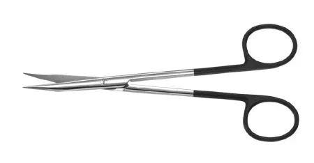 Miltex Padgett SuperCut Dissecting Scissors Jamison 5-1/2 Inch Length OR Grade Stainless Steel (German) NonSterile Finger Ring Handle Curved Blade Semi Sharp – PM-6847