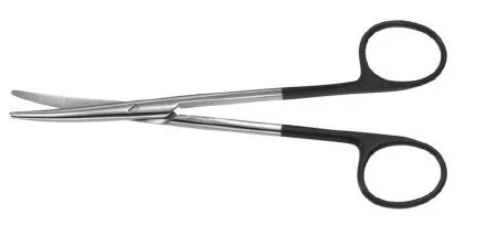 Miltex Padgett SuperCut Dissecting Scissors Metzenbaum 5-3/4 Inch Length OR Grade Stainless Steel (German) NonSterile Finger Ring Handle Curved Blade Blunt/Blunt – PM-6810