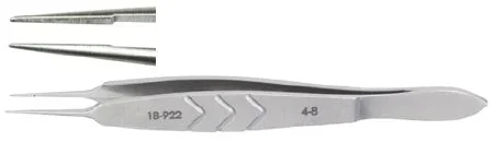 Miltex Tying Forceps McPherson 4 Inch Straight 5 mm Tip, Smooth – 18-922