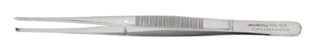 Miltex Vantage Tissue Forceps Semken 5 Inch Floor Grade Stainless Steel NonSterile NonLocking Thumb Handle Straight 1 X 2 Teeth – V96-106