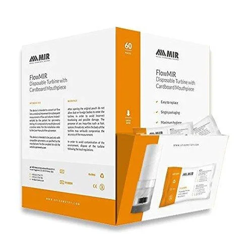 MIR Disposable FlowMIR Turbines With Paper Mouthpieces
