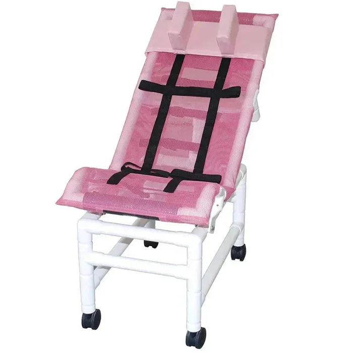 MJM International Pediatric Reclining Shower Chair – Large with Head Bolster