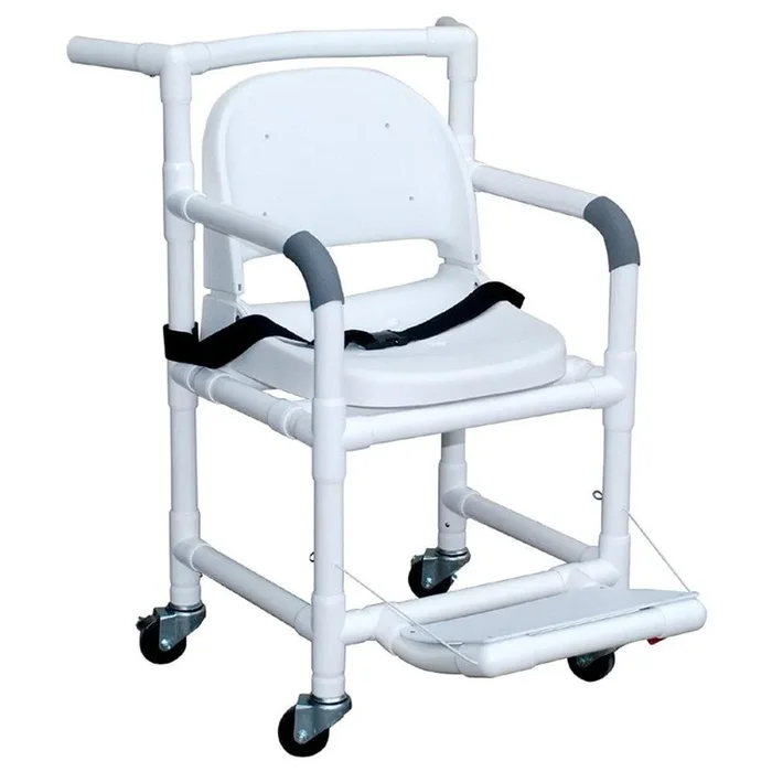 MJM International PVC Geri Transfer Chair with Safety Belt