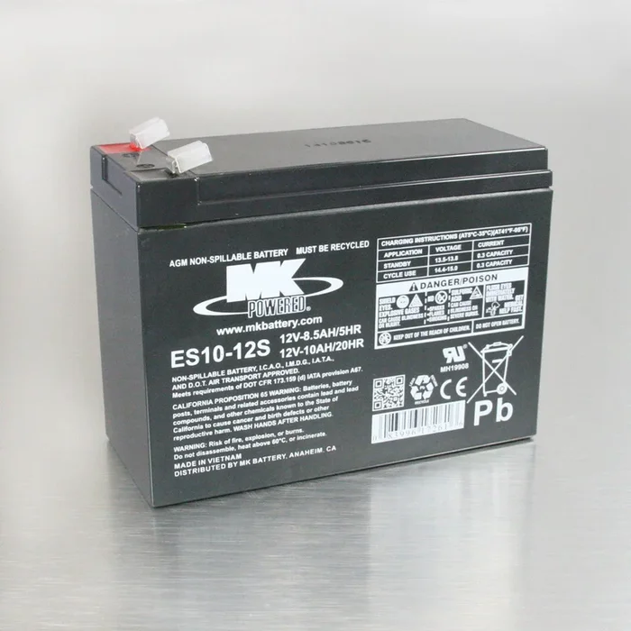 MK – Battery 12v 10ah Sealed Rechargeable – ES10-12S