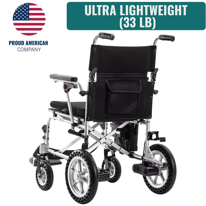 MLS-4 Malisa Ultra Lightweight Electric Wheelchair