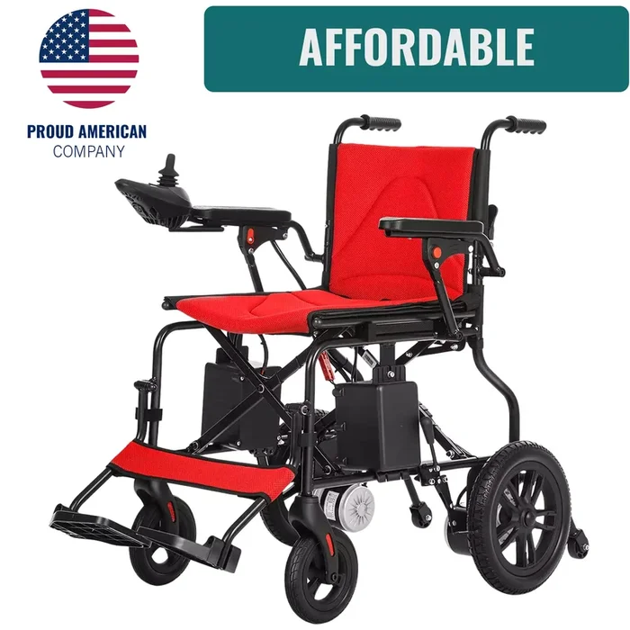 MLS-6001 Malisa Electric Wheelchair – Lightweight Folding