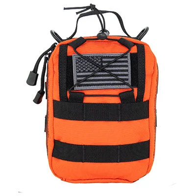 Molle Bleeding Control Bag, 6.5″ x 3″ x 8″, Orange – 16-1945