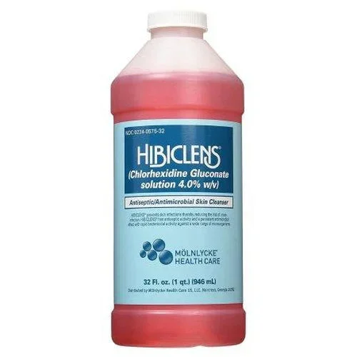 Molnlycke Health Care Hibiclens Antimicrobial/Antiseptic Skin Cleanser 32 Fluid Ounce Bottle