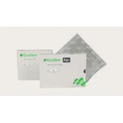 Molnlycke Healthcare Silver Gelling Fiber Dressing Exufiber Ag+ 8 X 12 Inch Rectangle Sterile, 1/EA