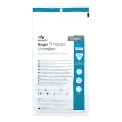 Molnlycke Healthcare Surgical Underglove Biogel PI Indicator Underglove Size 8 Sterile Polyisoprene Standard Cuff Length Smooth Blue Chemo Tested, 200/CS
