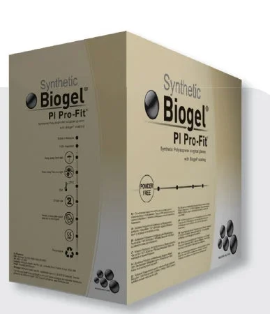 Molnlycke Surgical Glove Sterile Polyisoprene Standard Cuff Length Micro-Textured Cream