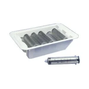 Monoject Pharmacy Tray with Luer Lock Tip, Single-Use, Sterile – Case of 200