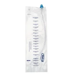 MTG Intermittent Catheter Kit MTG EZ-Advancer Mini-Pak Firm Straight Tip 14 Fr. Without Balloon Silicone, 100 EA/CS