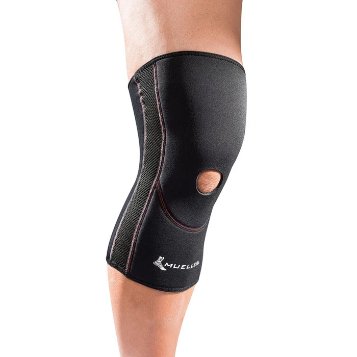 Mueller Comfort Open Patella Knee Sleeve Open Patella Knee Sleeve, 4X-Large – 66957/NA/NA/4XL