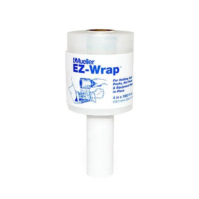 Mueller EZ-Wrap, 4″ x 1000′ Plastic Wrap – 6 rolls – 25-1110