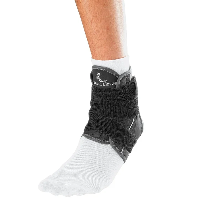 Mueller Hg80 Ankle Brace w/Straps Ankle Brace, Small – 66770/NA/NA/SM