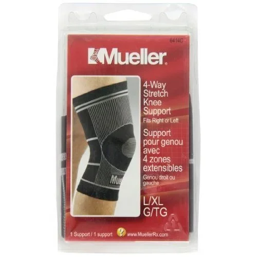 Mueller Sports Medicine Mueller Sport Care Knee Sleeve Small / Medium Pull-On 12 to 15-1/2 Inch Knee Circumference Left or Right Knee – 6413