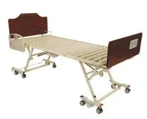 N.O.A. Medical Industries Elite Riser Electric Bed 80 Inch Ribbed Steel Deck 7-1/2 to 28 Inch Height Range – 1050008BEI