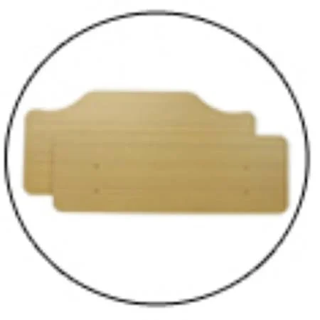 N.O.A. Medical Industries Headboard/Footboard with Staff Control Camel Back Walnut – 7540013WAL
