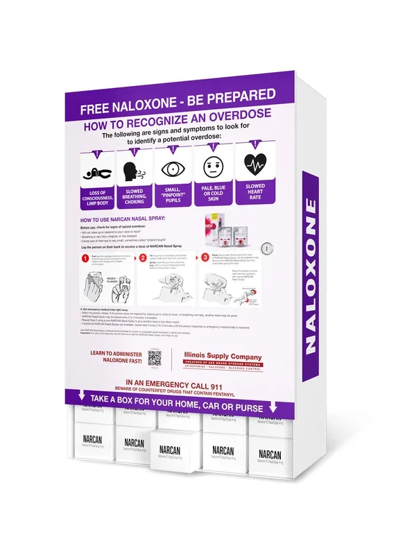 Naloxone Distribution Vending Machine
