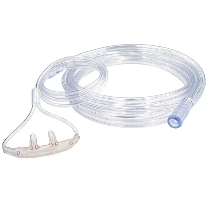 Nasal Cannula High Flow Non-Flared Tip, 7 foot Tubing, Adult by Salter Labs