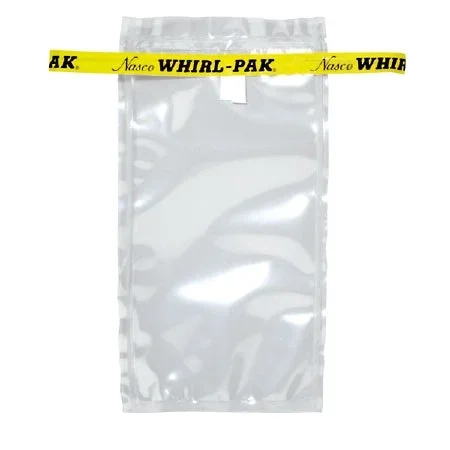 Nasco Whirl-Pak Specimen Transport Bag 3-3/4 X 7 Inch Polyethylene Unprinted Wire Tab Closure 200 mL (7 oz.) Sterile – B00992WA