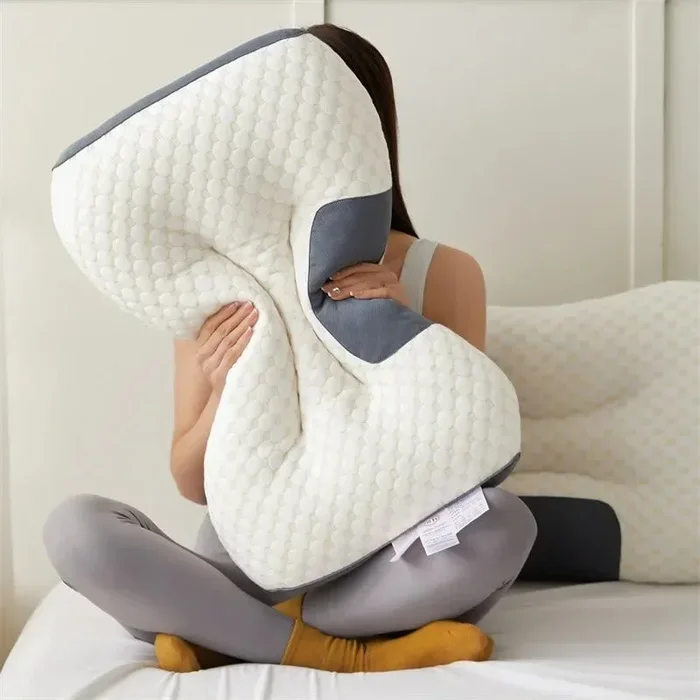 NeckEase™ – Neck Pain Memory Foam Pillow, Cervical Ergonomic Orthopedic Support Sore Ache Pilow