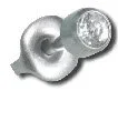 Nemsco PIERCER, EAR W/SIMULATED DIAMOND (6PR/BX) – 586