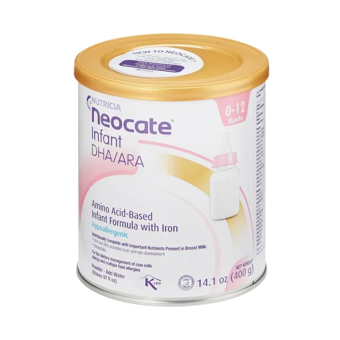 Neocate DHA & ARA Amino Acid Based Infant Formula with Iron, 14.1 oz. Can