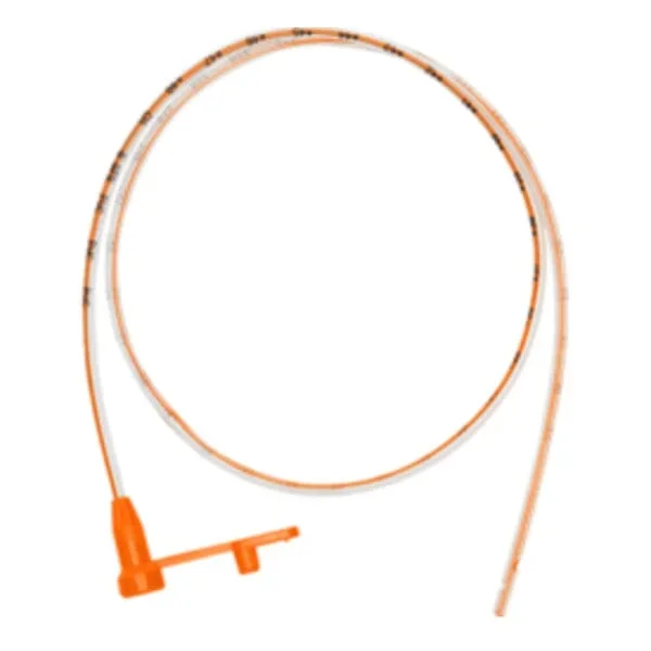 NeoMed Indwelling Polyurethane Enteral Feeding Tube, with Orange Radiopaque Stripe, 8Fr OD, 35”