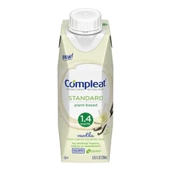 Nestle Healthcare Nutrition Oral Supplement / Tube Feeding Formula Compleat Standard 1.4 Cal Vanilla Flavor Ready to Use 8.45 oz. Carton, 1/EA