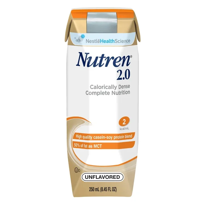 Nestle Nutren 2.0, Tube-Feeding Formula Calorically Dense, Nutritionally Complete