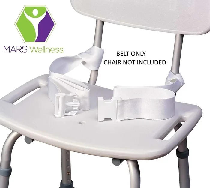 NEW Premium Shower Chair Belt – Safety Belt for Toilet , Commode , Shower