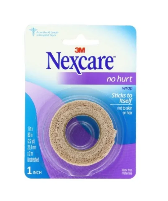 Nexcare NHT-1 No Hurt Wrap, Box of 24