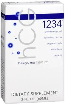 Nielsen Biosciences 1234 Dietary Supplement Proprietary hCG Complex Formula 1 Gram Strength Liquid 2 oz. Unflavored – 81690701000