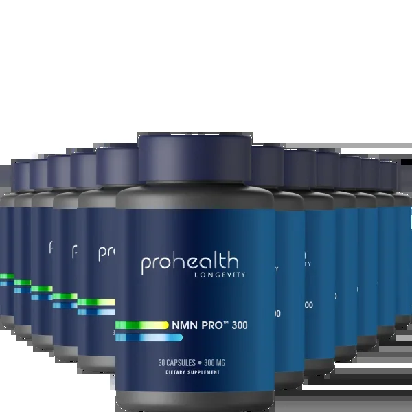 NMN Pro 300™ – Uthever® NMN – 300 mg, 30 capsules 12-Pack